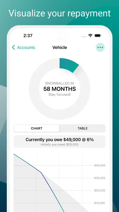 Zrzuty ekranu Debt Zero