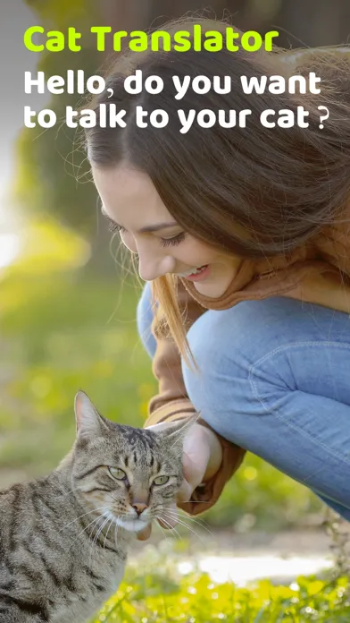 Cat Translator: Meow Language سکرین شاٹس