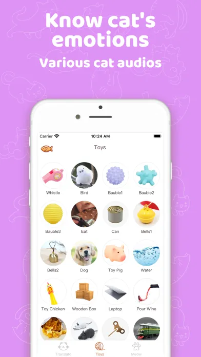 Cat Translator: Meow Language سکرین شاٹس