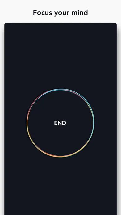 Tangkapan layar Center Meditation Timer