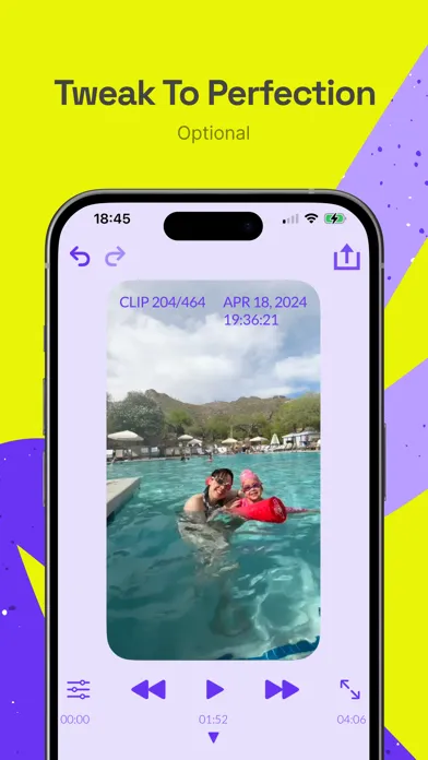 Capturas de pantalla de MASH: One-tap video maker