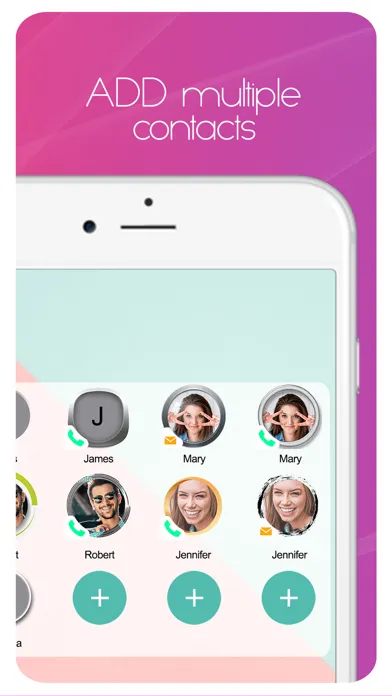 My Contacts Home Screen Widget Screenshots