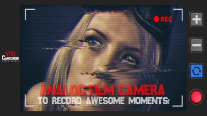 VHS Cam - Glitch Video Editor স্ক্রিনশট