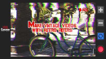 VHS Cam - Glitch Video Editor স্ক্রিনশট