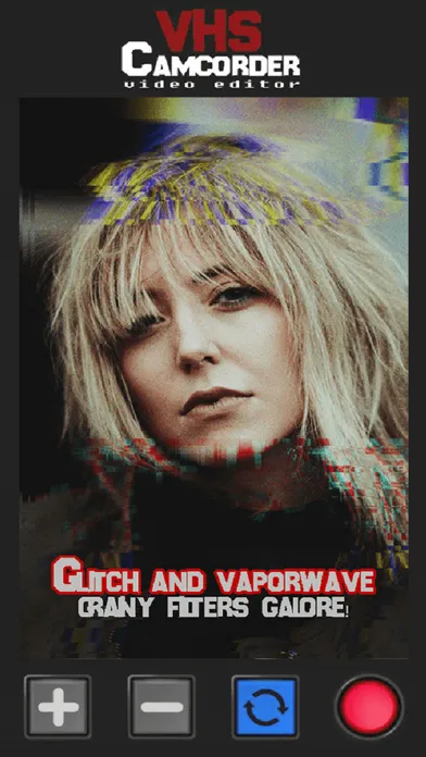 VHS Cam - Glitch Video Editor স্ক্রিনশট