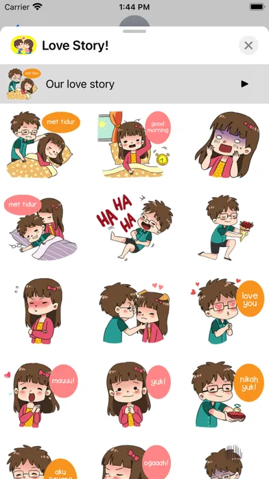 Honey Stickers! 스크린샷