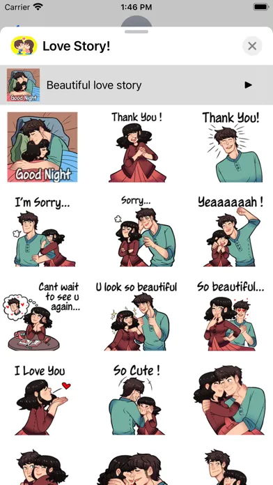 Honey Stickers! 스크린샷