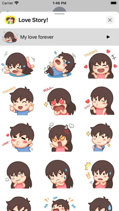 Honey Stickers! 스크린샷