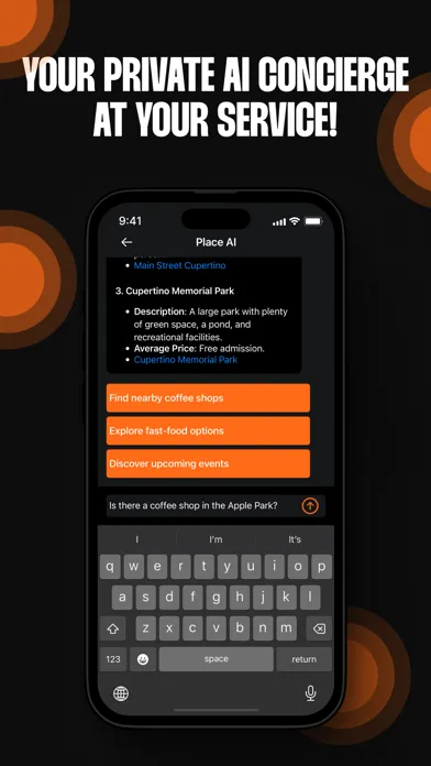 Capturas de pantalla de Place AI - Nearby Locations