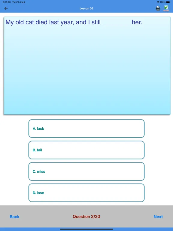 English Eval Comprehensive iPad  Ekran Görüntüleri