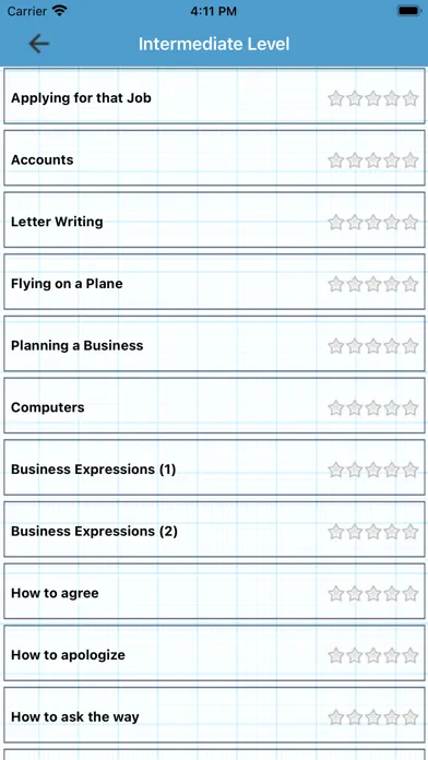 Skill Levels: ESL/EFL Tests Screenshots