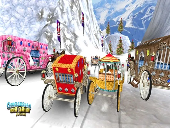 Ảnh chụp màn hình của Cinderella Horse Cart Racing iPad 