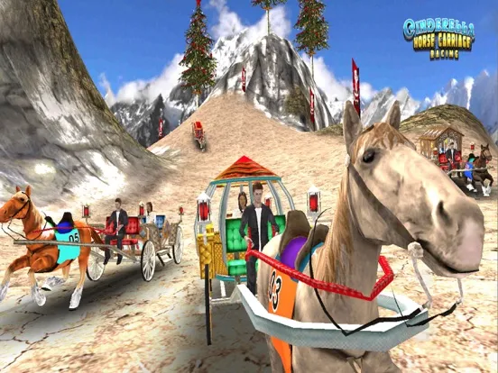 Ảnh chụp màn hình của Cinderella Horse Cart Racing iPad 