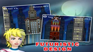City Spider Swing-ing Free : Cool addictive world surfers escape game , the best bouncy app for boys and kids 스크린샷