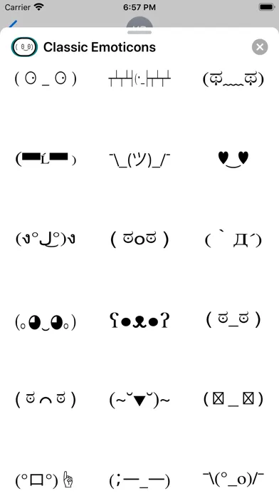 Classic Emoticons Screenshots