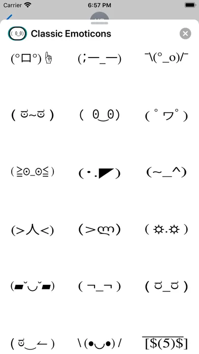 Classic Emoticons Screenshots