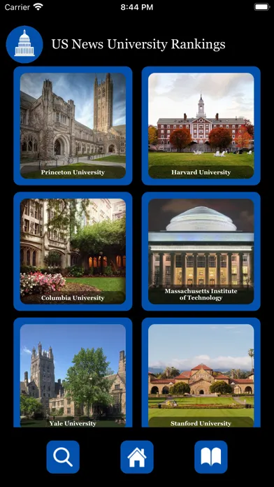 Capturas de pantalla de CollegeLook