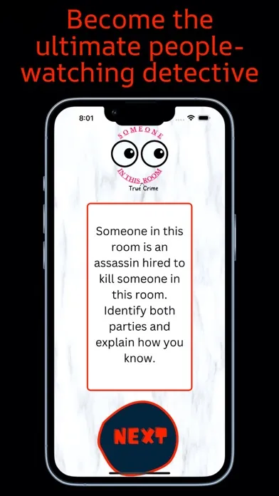 Captures d'écran de Someone In This TrueCrime Room