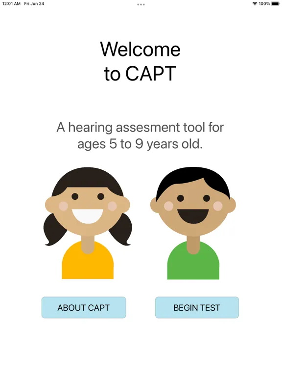 Screenshot di CAPT Hearing iPad 