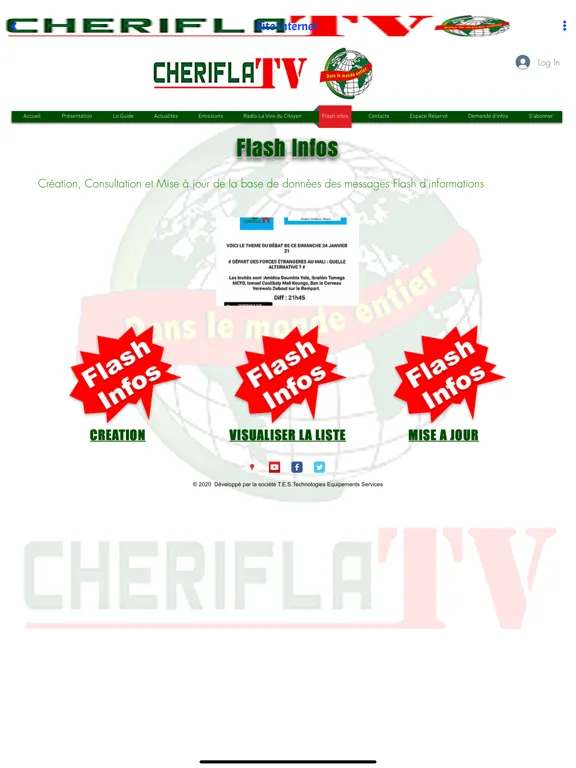 Cherifla TV Officiel iPad  Screenshots