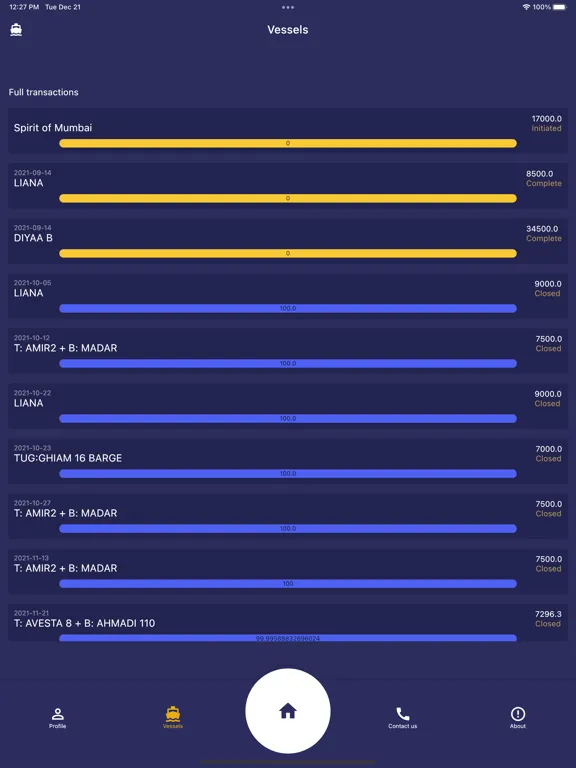 Capturas de tela do GTAP-BSS Lite iPad 