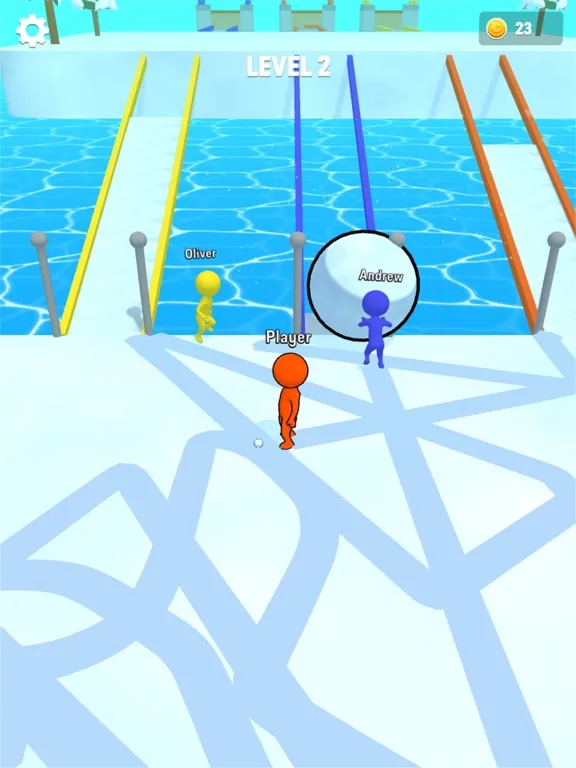 Casual Games：Snowball iPad  스크린샷