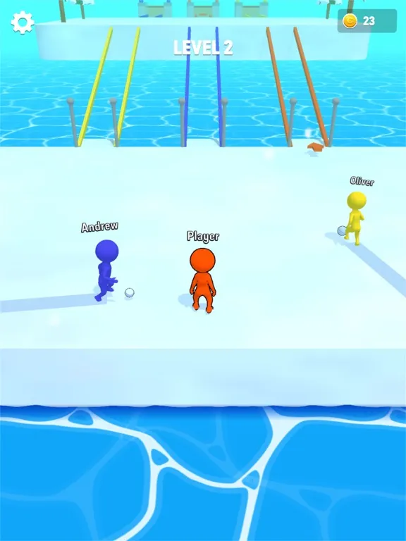 Casual Games：Snowball iPad  스크린샷