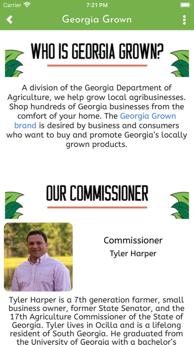 Georgia Grown Trails 스크린샷