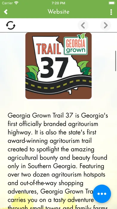 Georgia Grown Trails 스크린샷