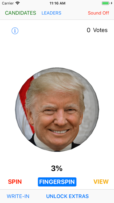 2020 Election Spinner Poll Ekran Görüntüleri