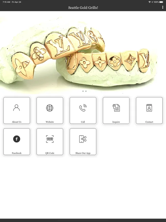 Capturas de tela do Seattle Gold Grills iPad 