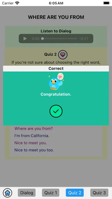 Captures d'écran de Daily English Conversation