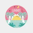 Summer Is Here Stickers Summer Is Here Stickers