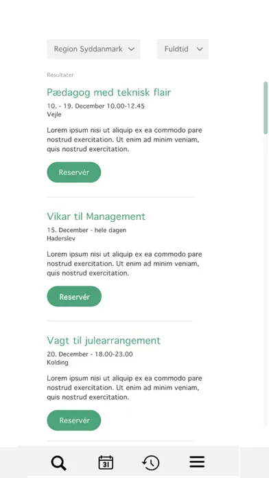 Vikar Danmark Ekran Görüntüleri