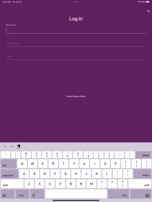 BrainStorm - IT Conference iPad  Screenshots