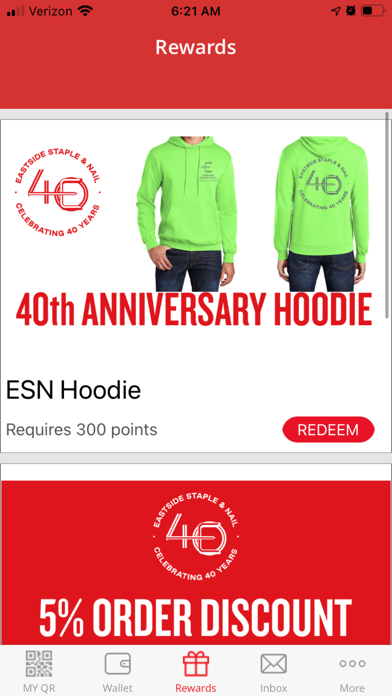 Eastside Staple & Nail Rewards Screenshots