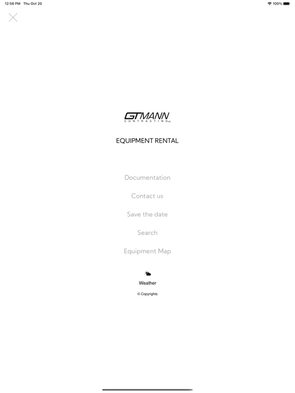 صور GT Mann Equipment App iPad 