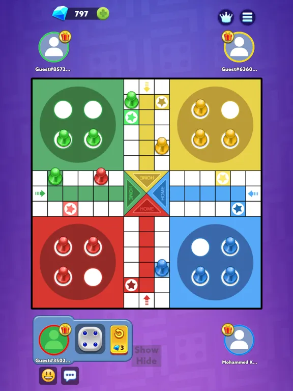 Ludo Vudo - Fun Dice Game iPad 应用截图