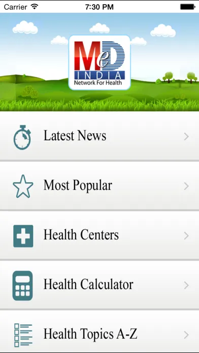 Medindia - Health & Wellness Screenshots