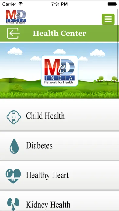 Medindia - Health & Wellness Screenshots