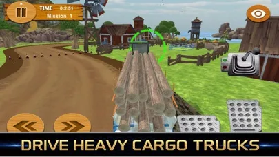 Wood Truck Hill Road Driver 스크린샷