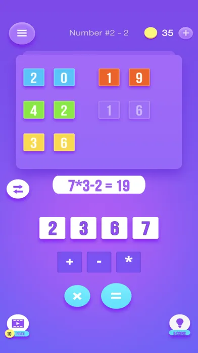 Captures d'écran de Math Games Numbers Connect