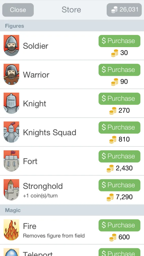 Magic Kingdom - match 3 game with warriors, knights and castles in the middle ages স্ক্রিনশট