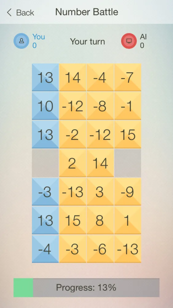 Number Battle - fun game (puzzle) with numbers. Show the erudition, play with friends Screenshots