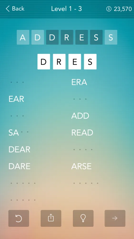 Word Mix - addictive word game. Gather anagrams from long words 스크린샷