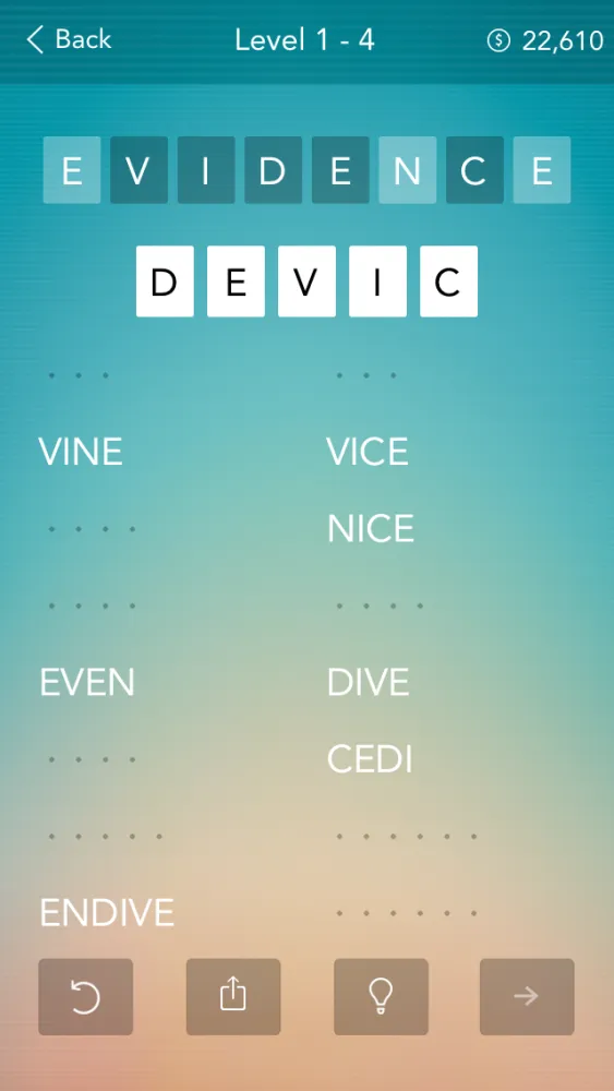 Word Mix - addictive word game. Gather anagrams from long words 스크린샷
