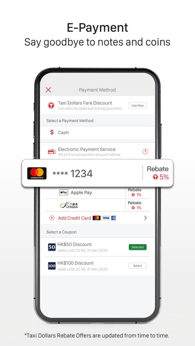 Ảnh chụp màn hình của HKTaxi - Taxi Hailing App