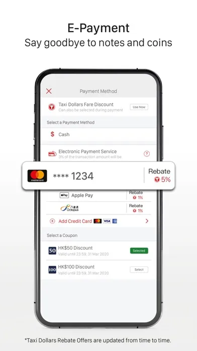 HKTaxi - Taxi Hailing App Screenshots