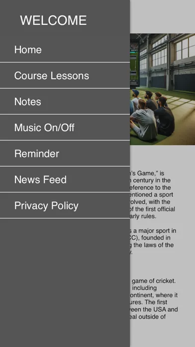 Cricket School & Live Results Screenshots