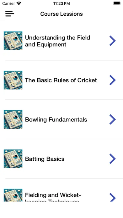 Cricket School & Live Results Screenshots